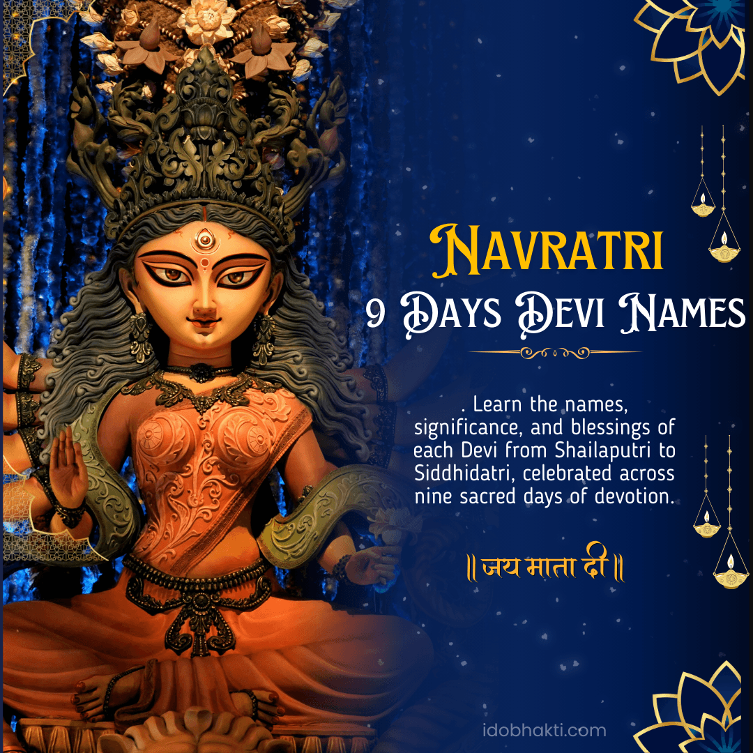 Navratri 9 Days Devi Names – Complete Guide to Worship the Nine Forms of Maa Durga