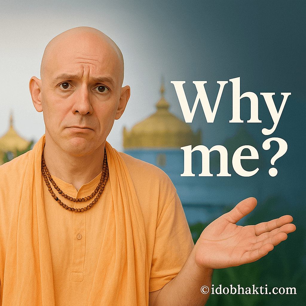 Why Bad Things Happen to Good Devotees: Karmic Law vs. Krishna’s Plan