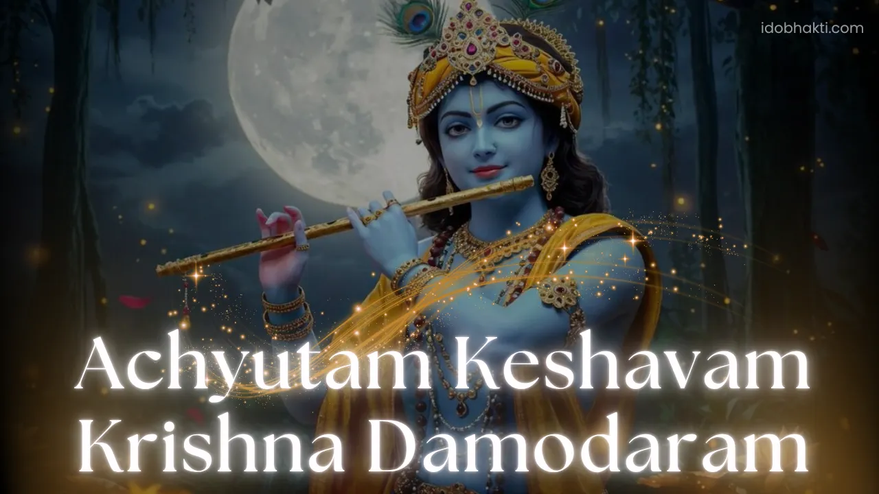 Achyutam Keshavam Krishna Damodaram