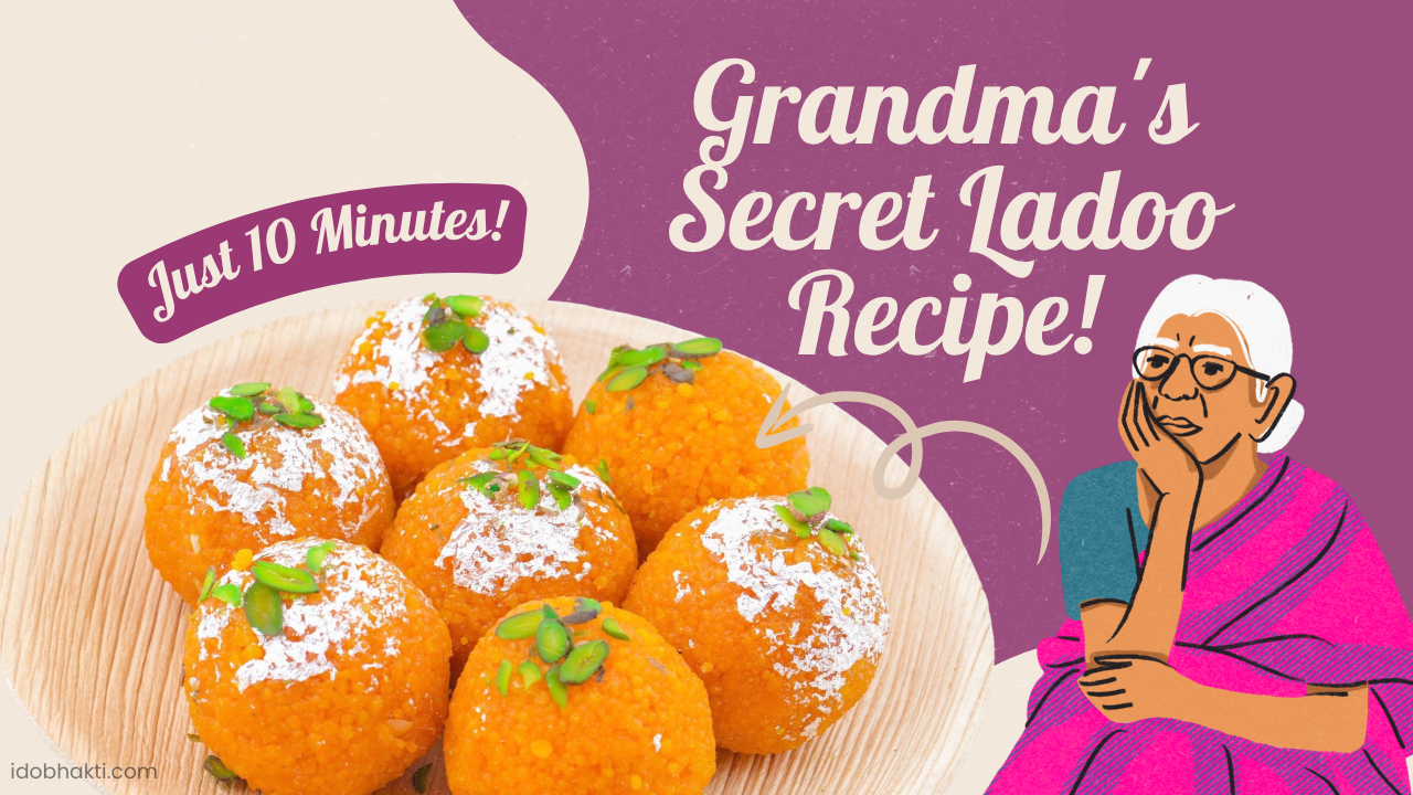 Motichoor laddoo