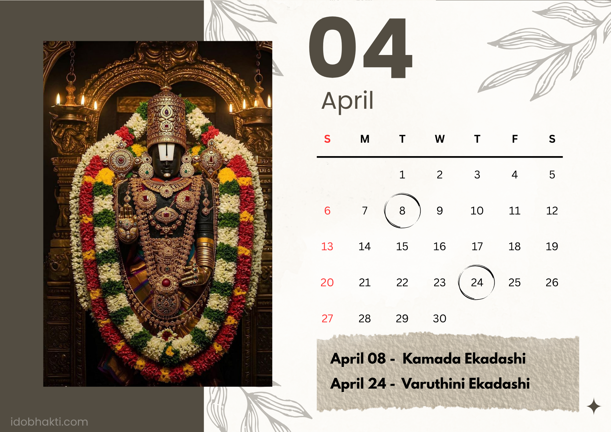 Ekadashi in April