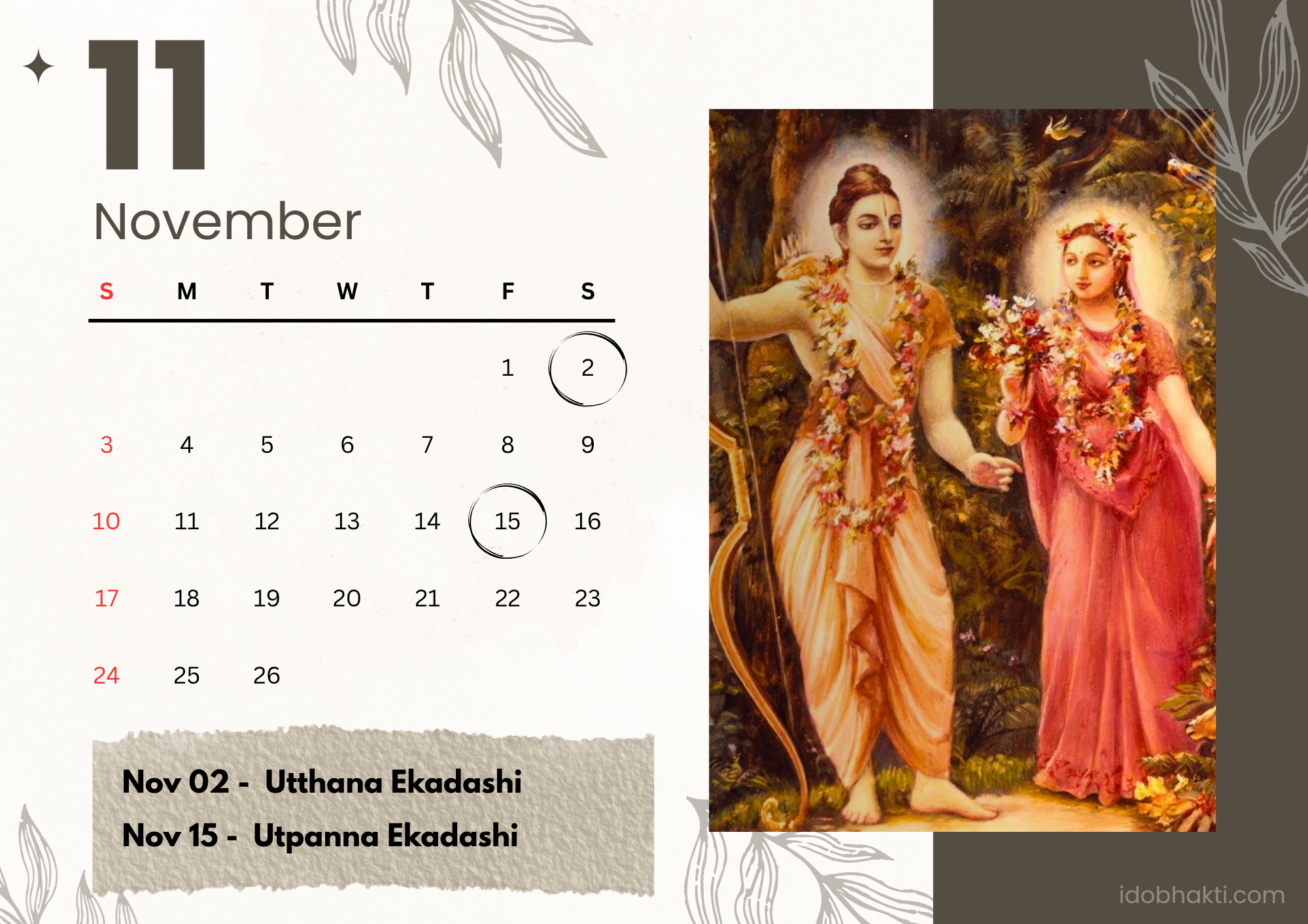 Ekadashi in November