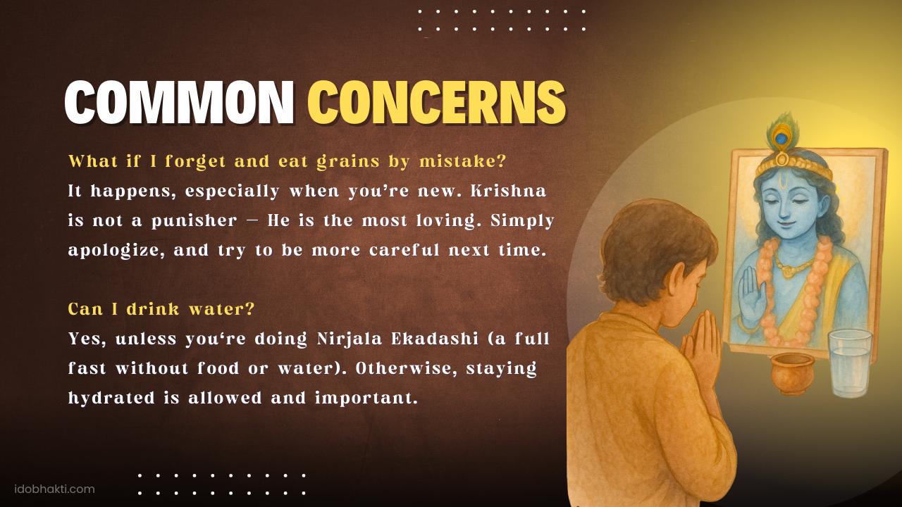 Common Concerns Related to Ekadashi